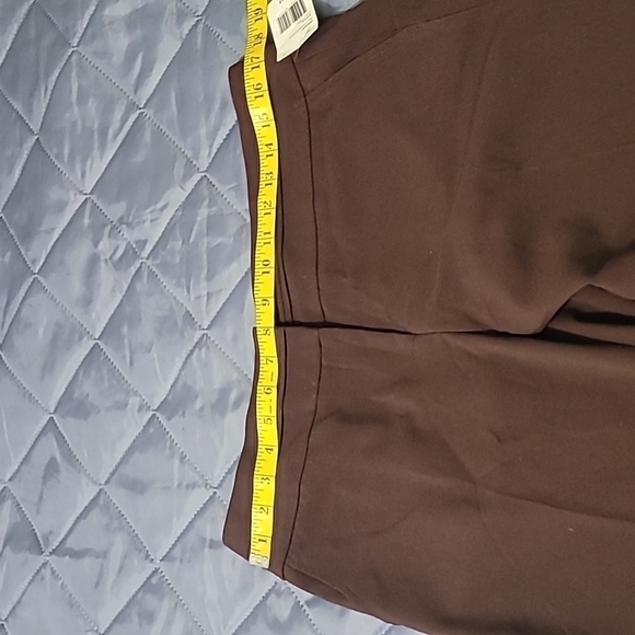 Luciano Dante' Women's Brown  Trousers Size 12 - Picture 6 of 12